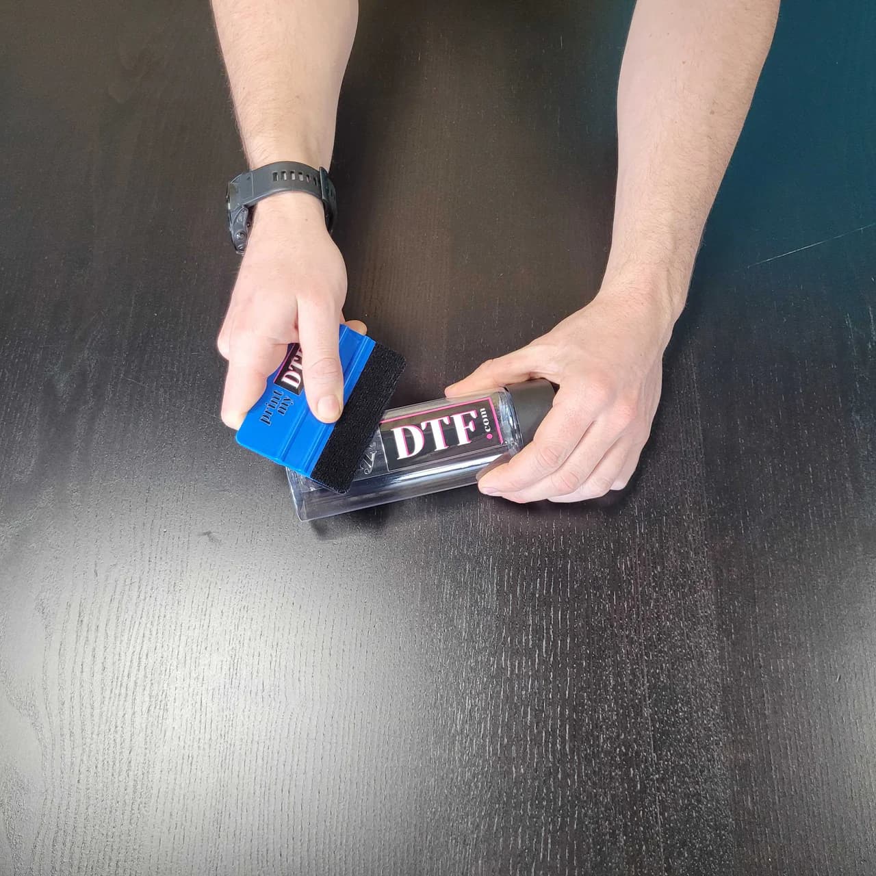 Pressez le transfert